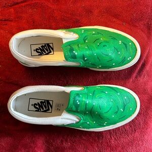 Custom hand painted sneakers